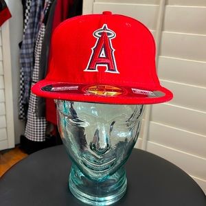 New Era 59FIFTY 7 1/4 (57.7 cm) Angels on-field cap